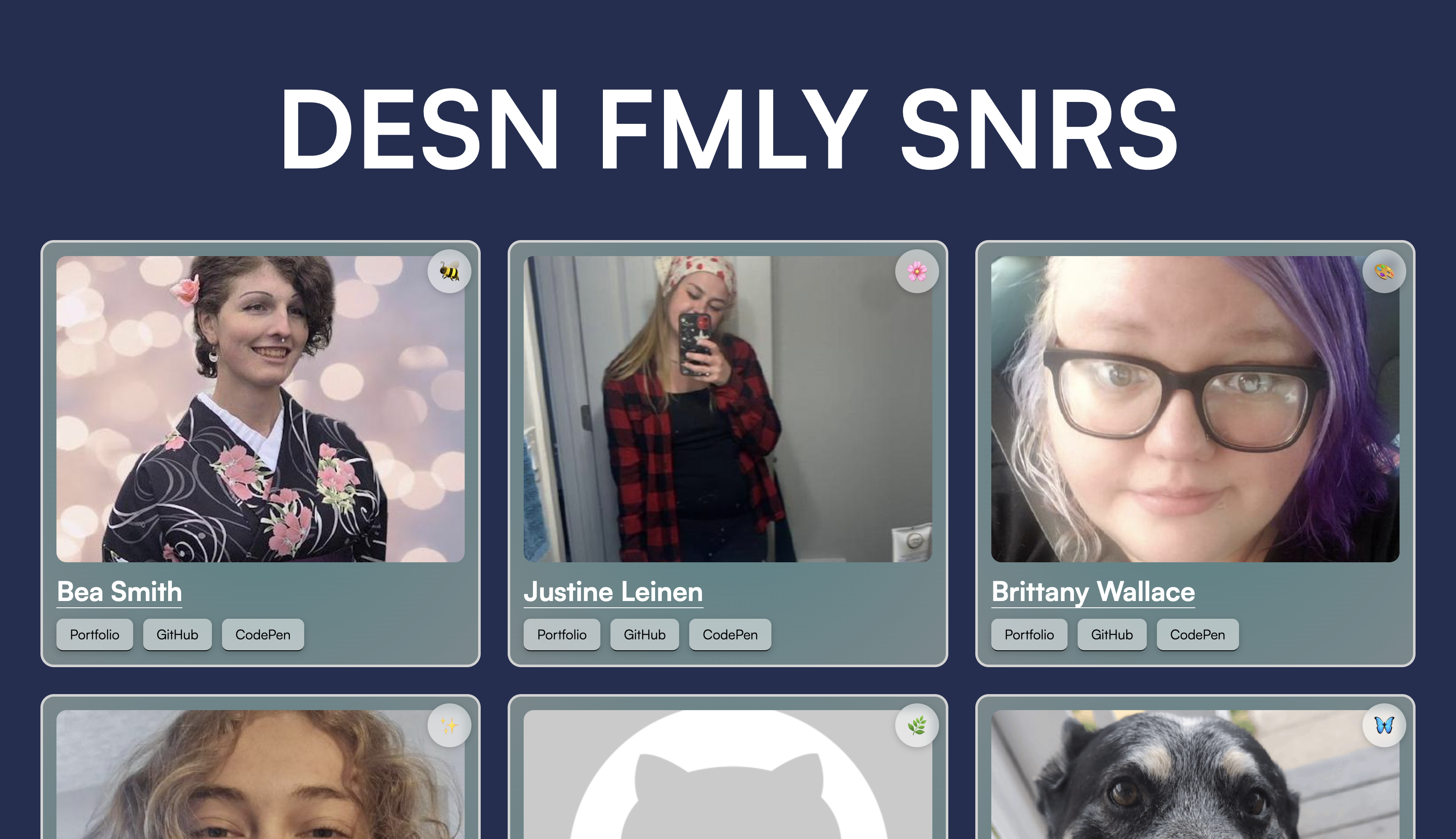 Design Family Seniors screenshot